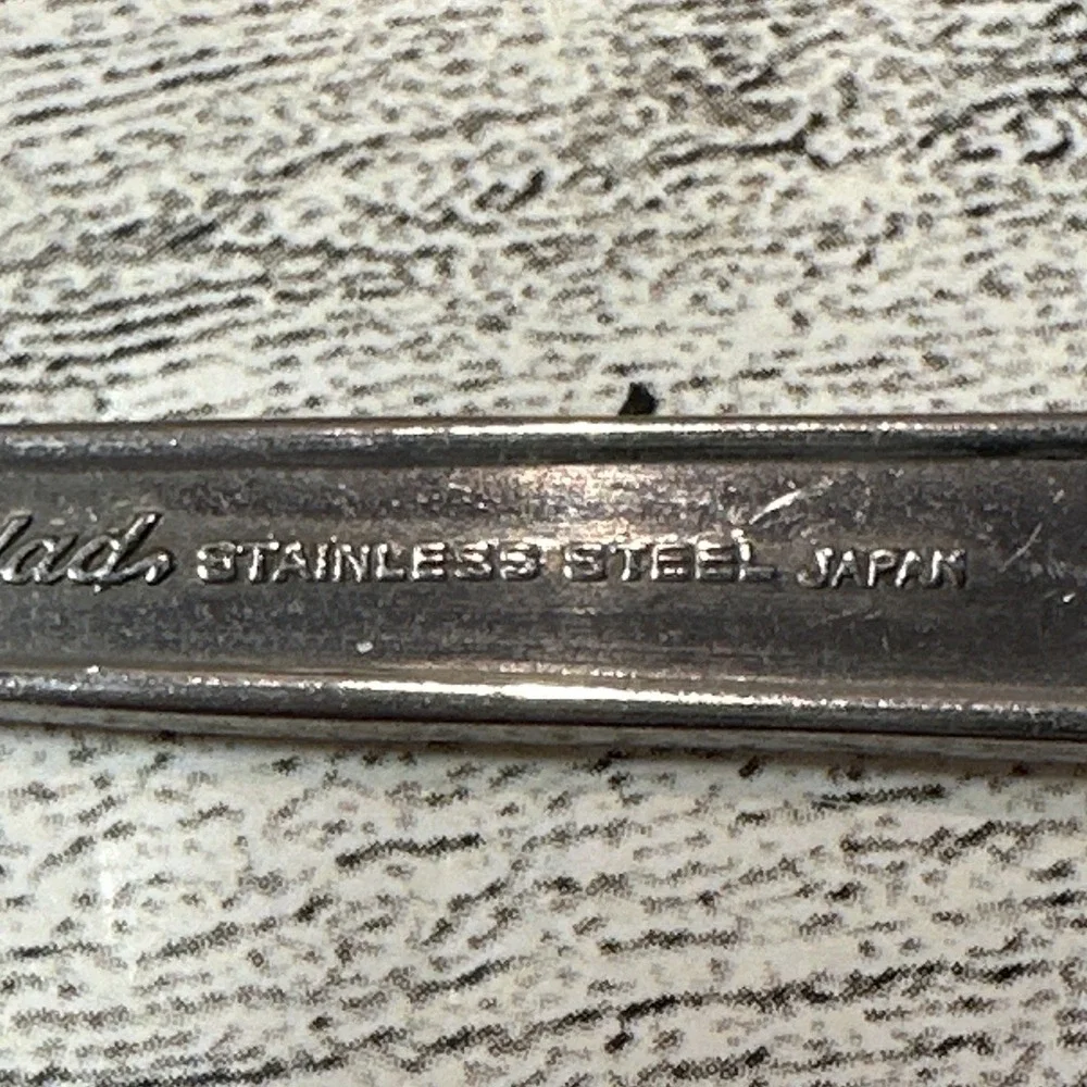 EKCO Trinidad Stainless Steel 2PC Spoon & Knife Japan Vintage